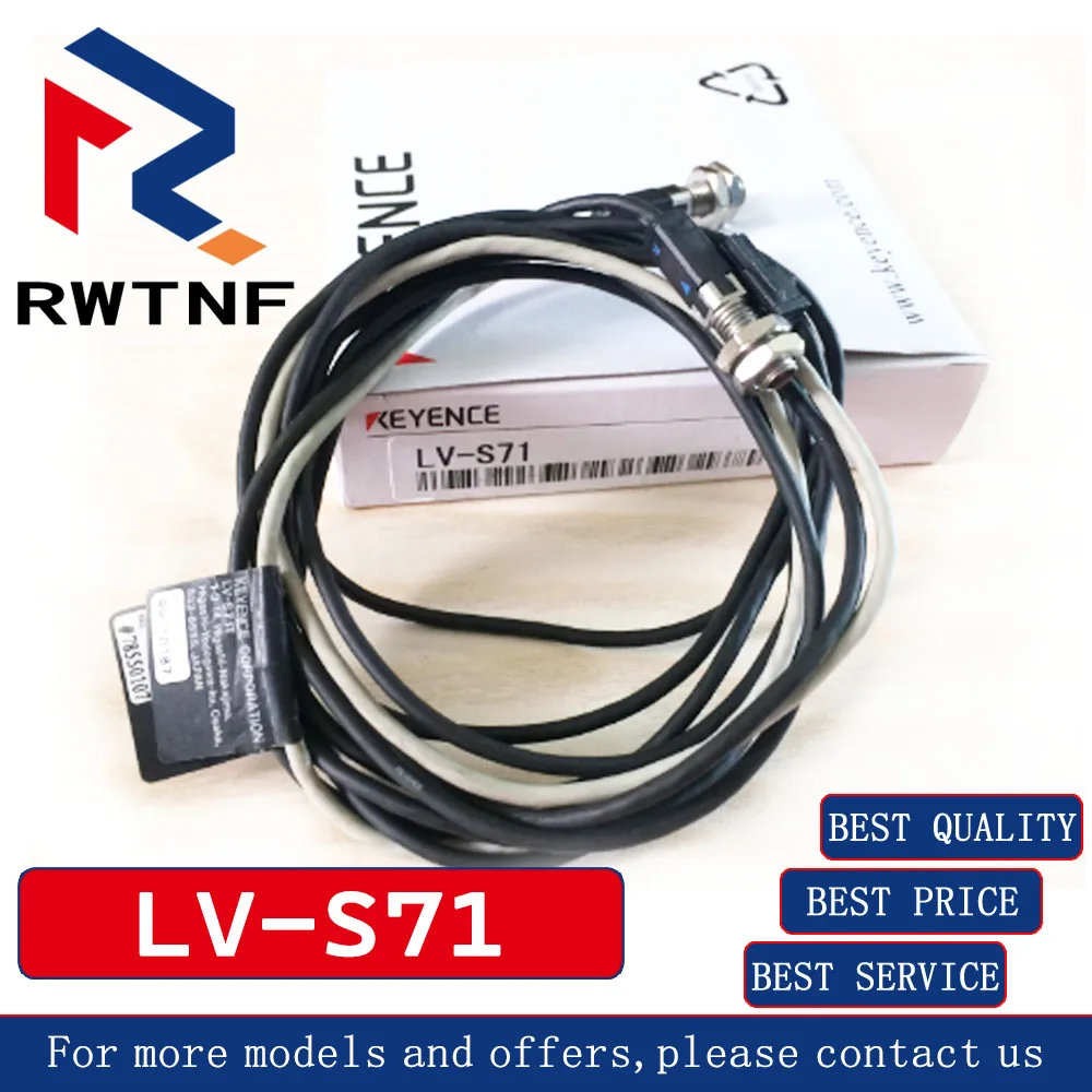 

Совершенно новый оригинальный лазерный датчик LV-S71 KEYENCE, 100% оригинальный складской запас