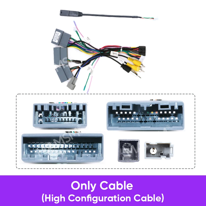 MAMSM Car Radio Canbus Box For HONDA CRIDER JADE VEZE HR-V XR-V ODYSSEY CRIDER Wiring Harness Power Cable Decoder Adapter