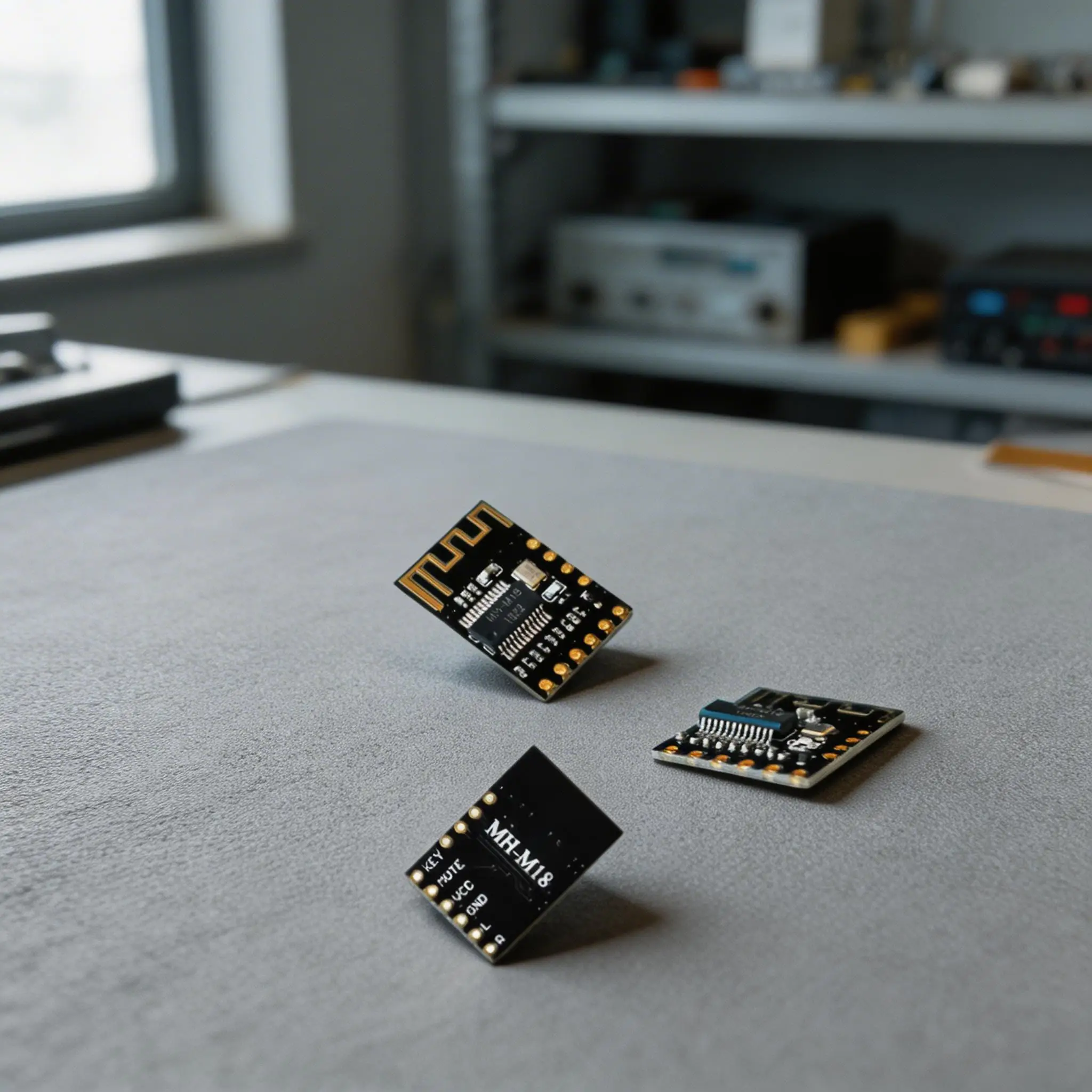 Wireless Audio Module for DIY Audio Projects Requiring Low-Latency Transmission and Board-Level Mounting Wireless