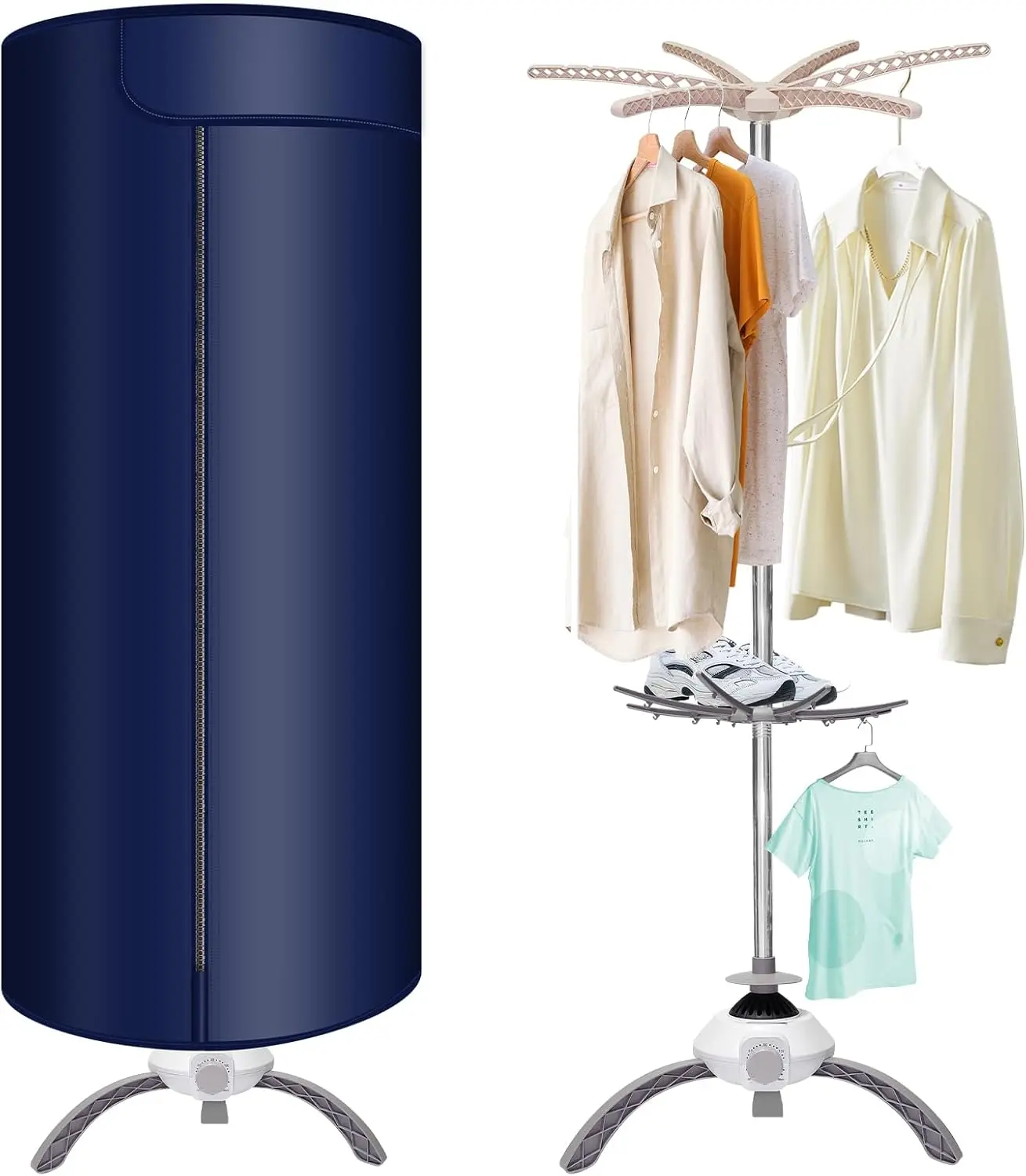 

Portable 900W Clothes Dryer - Large Capacity, Foldable Dryer for Home, Travel & RV