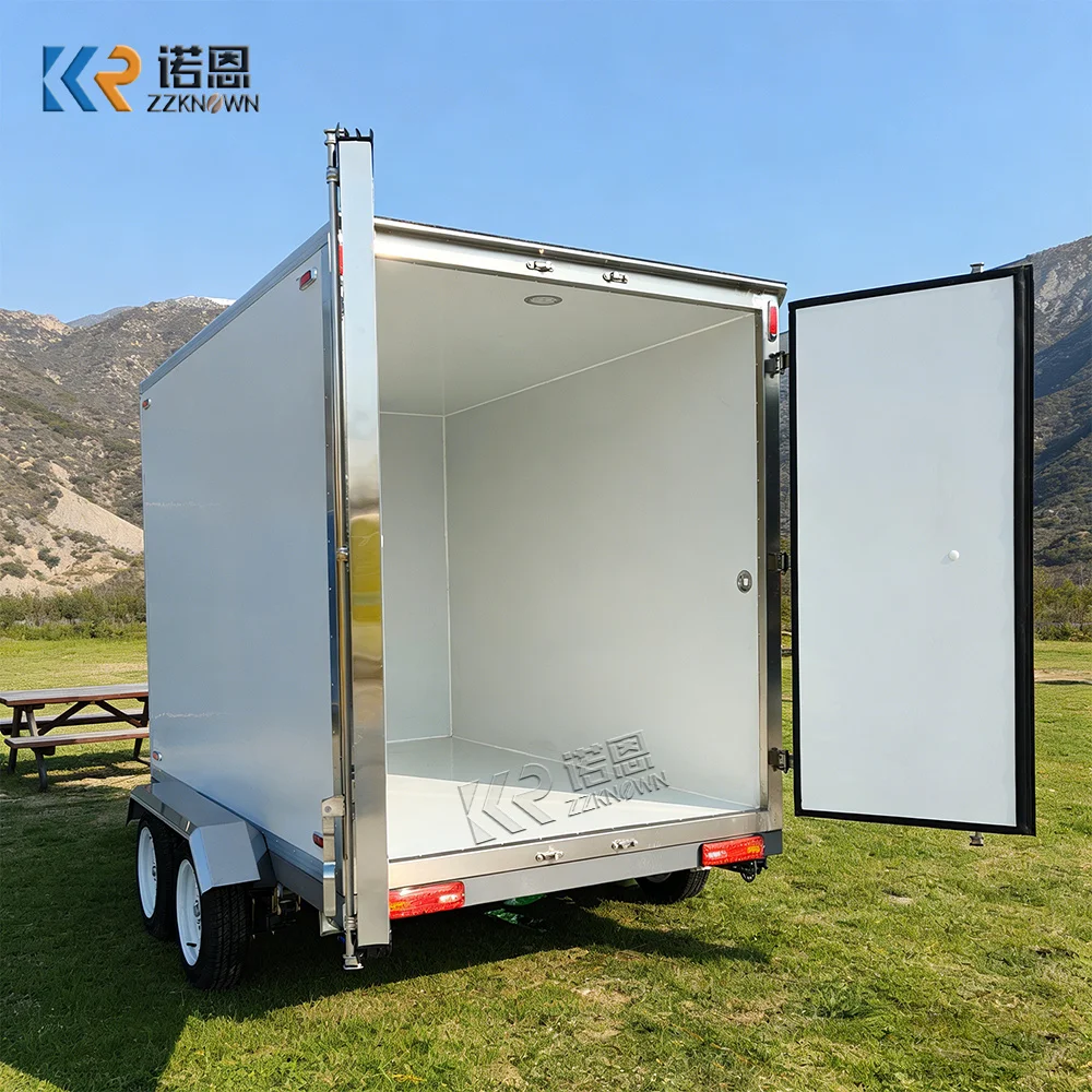 Heavy Duty Cold Storage Refrigerated Truck Trailer Chilled Storage Reefer Trailer For Long Distance Cold Chain Transport