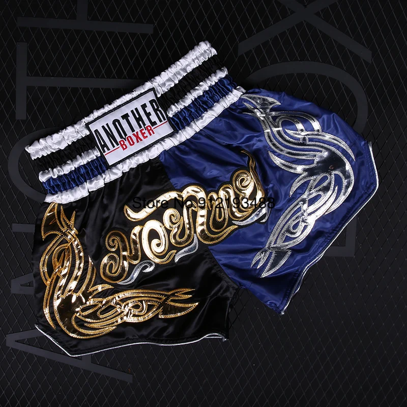 Thai Boxen Hosen Mode Muay Thai Shorts Männer Frauen Kind MMA Kampf Training Kleidung Gym Grappling Kickboxen Käfig Kampf Tragen