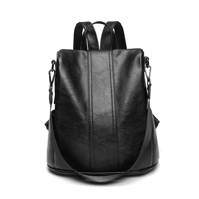 Fashion Luxury Women Backpack PU Leather Female Shoulder Crossbody Bag Anti-Theft Travel Rucksack Ladies Handbag Schoolbag Bolso
