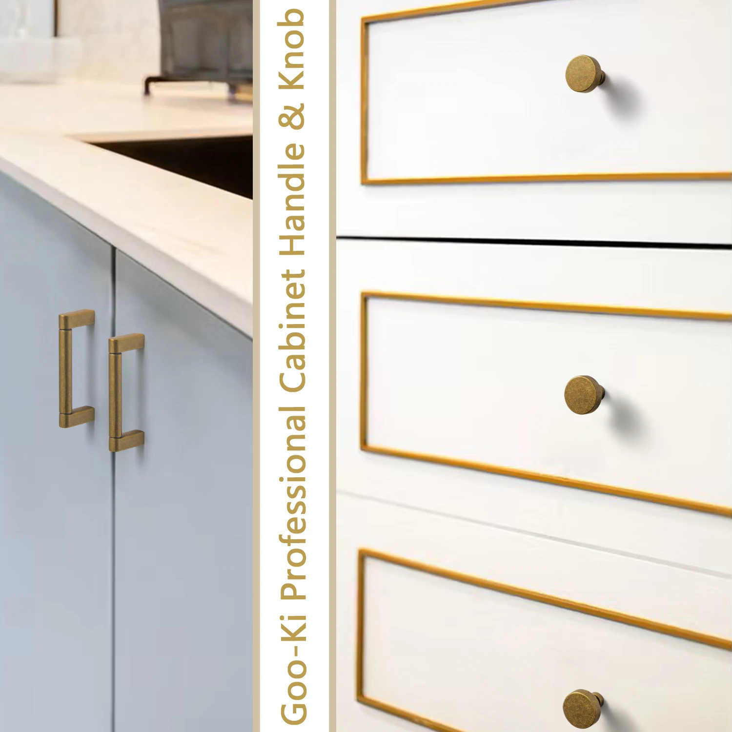 Solid Zinc Alloy Cabinet Handle Furniture Long Handle Kitchen Cabinet Knob and Pulls Sturdy Wardrobe Drawer Handle
