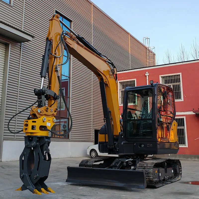 

CE EPA kubota 6 Ton Excavator Agricultural Heavy Hydraulic digger Bagger Crawler mini excavator mini pelleteuse customized