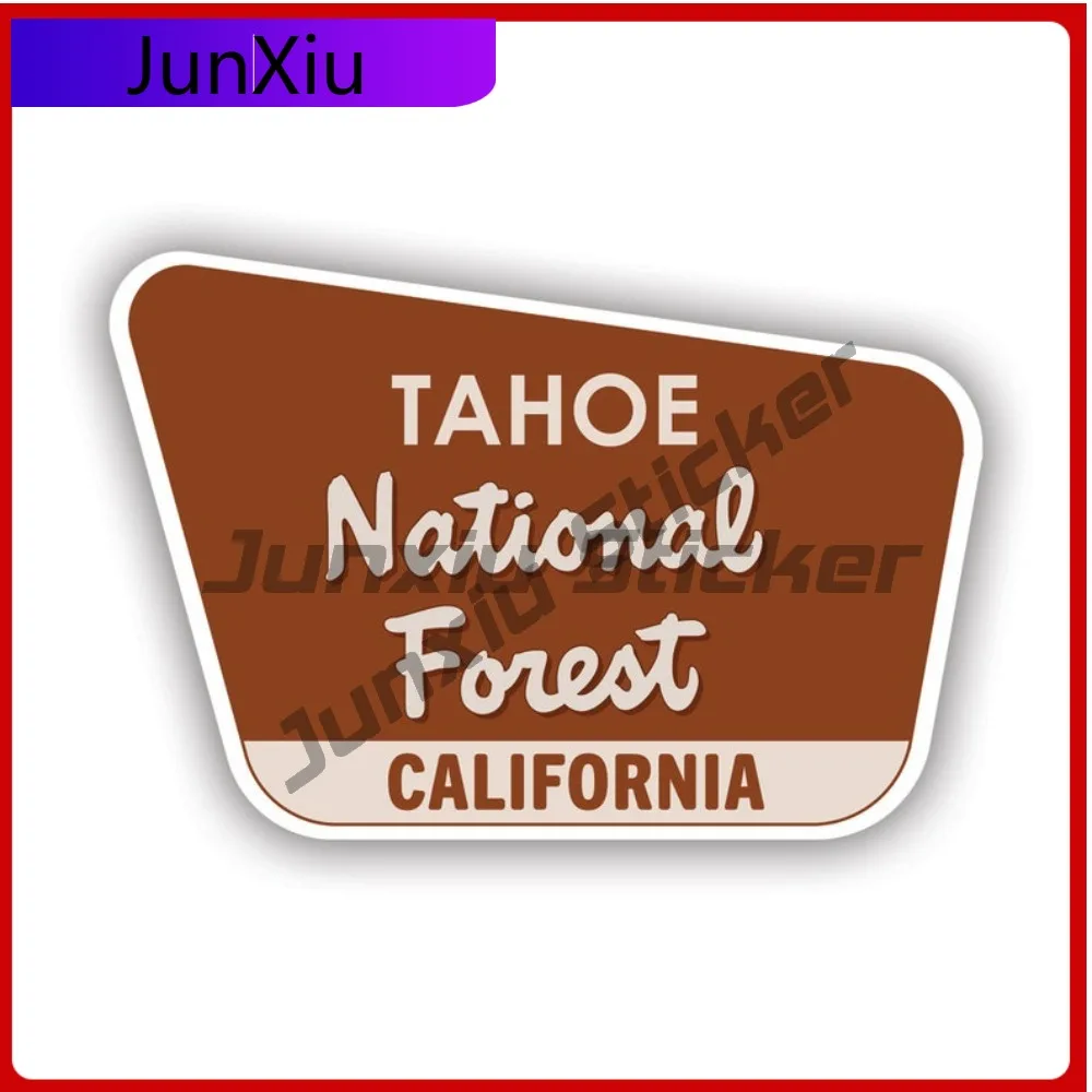 

Tahoe National Forest California Ca Sticker Uv Protected Decals California Ca Explore Hike Hiking Travel Camp Camping Auto Decor