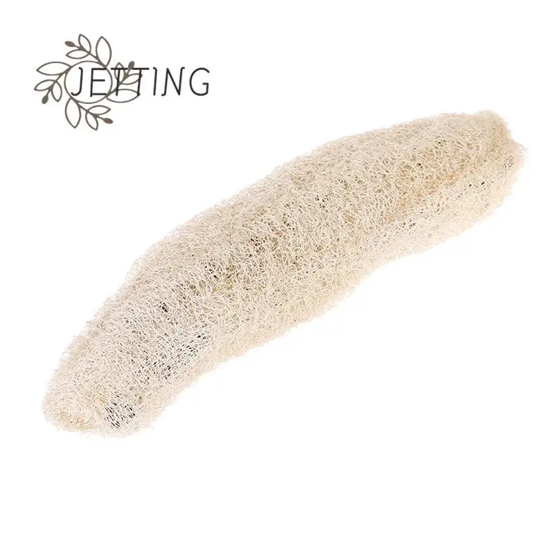 Natural Loofah Luffa Loofa Pot Bowl Scrubber Shower Sponge Scrubber Bathing Massage  Spa Bath Body  Bathroom Accessories