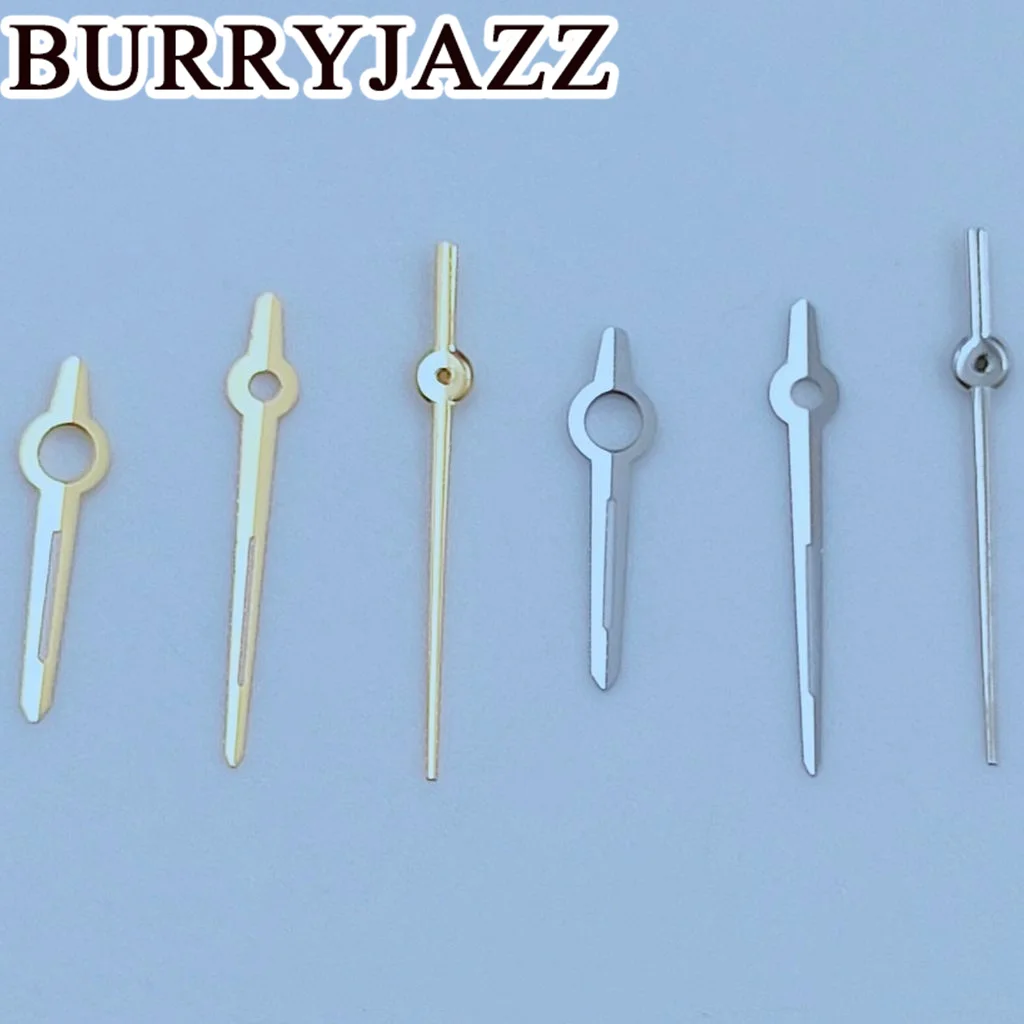 BURRYJAZZ NH35 NH36 NH38 7S26 7S36 4R35 4R36 Watch Hands Silver Gold Hands Green Luminous