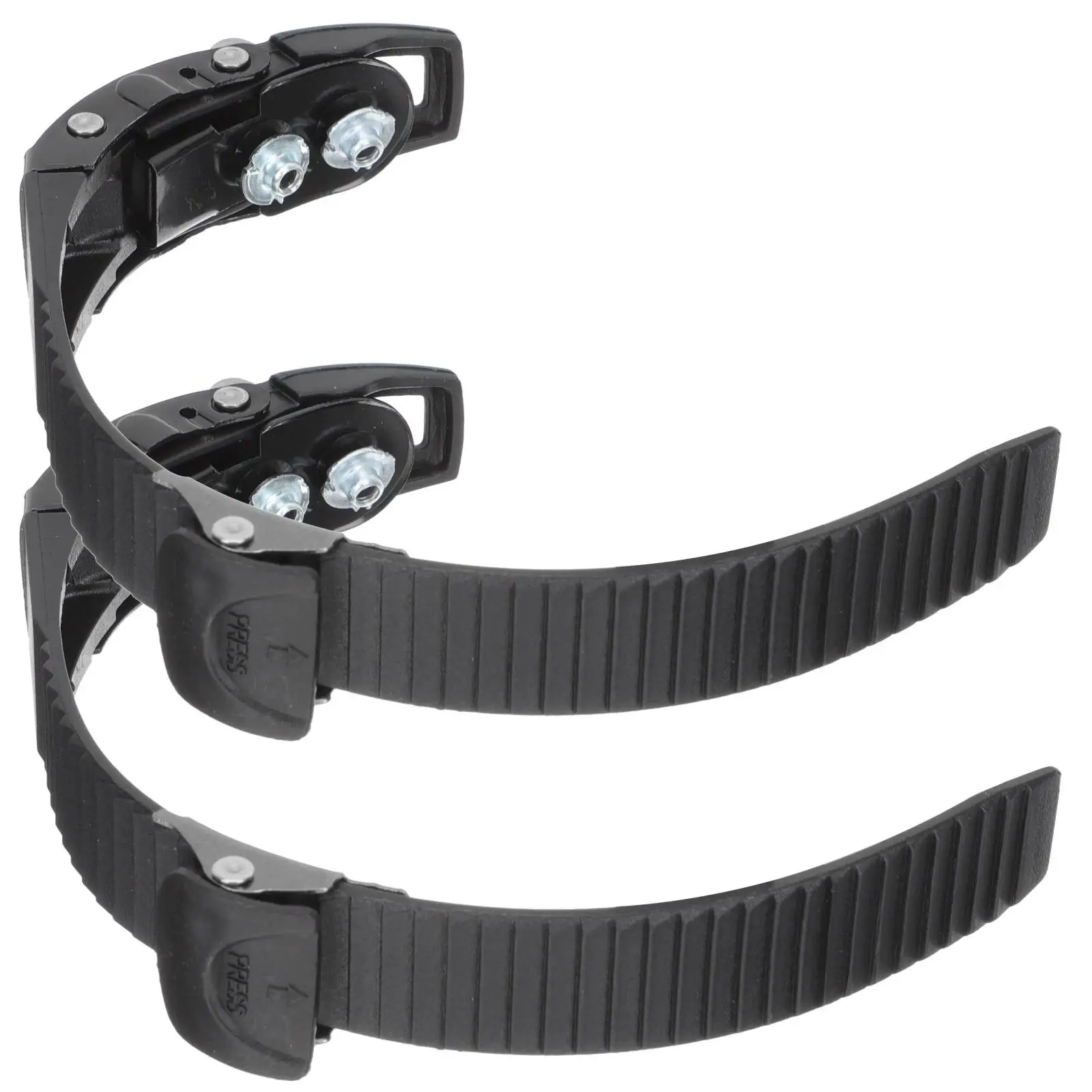 2pcs Roller Skate Buckle Straps Plastic Fixing Adjustable Length Durable Portable Skate Replacement Tool Skating Shoes