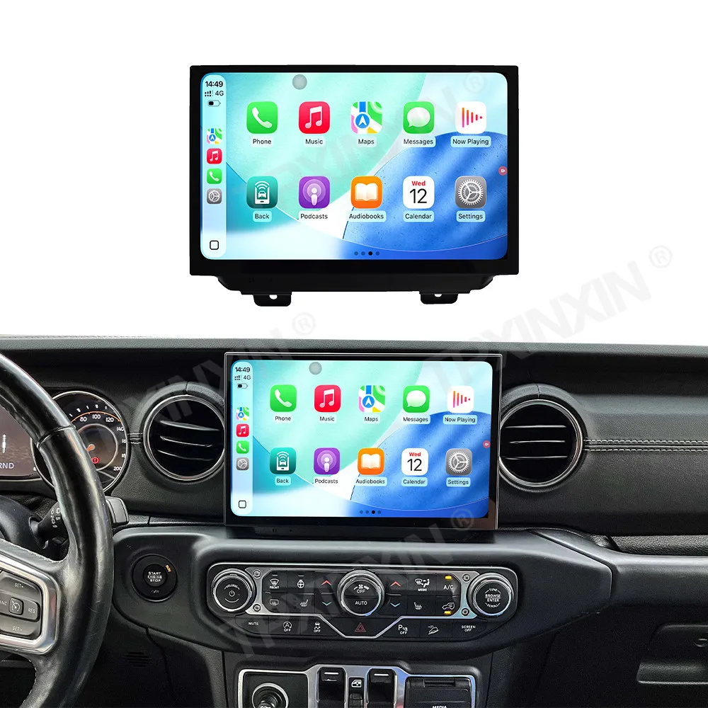 11.5" Android 15 Car Radio For Jeep Wrangler JL Gladiator 2018-2023 Car Multimedia Video Player GPS Navigation Carplay Head Unit