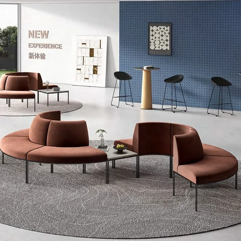 Special-shaped sofa, rest and reading sofa