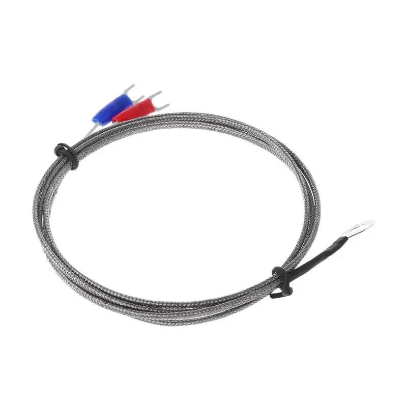 Sonda czujnika temperatury termopary typu K o długości 1 m do zastosowań przemysłowych 0 ~ 400°C Trwała