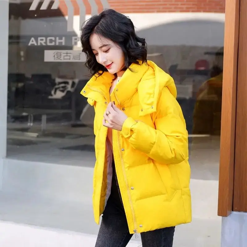 2023 New Women Down Cotton Coat Winter Jacket Female Shortage of Money Parkas Hot Cake Loose Outwear Keep Warm Overcoat