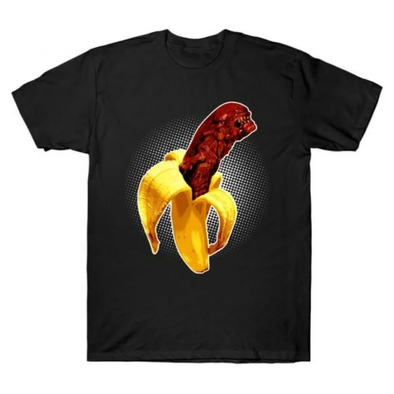 

Alienana Chestburster Sci-Fic Alien Gift T-Shirt Weyland Horror movie Xenomorp Short Sleeve Graphic clothes All size tops S-6XL