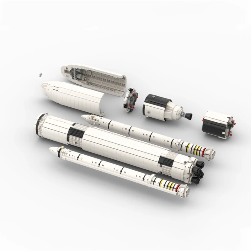 High-tech NASA Space Launch System SLS Carrier Rocket MOC Bouwstenen Assemblagemodel Technische stenen Speelgoed Kinderen Puzzel Geschenken