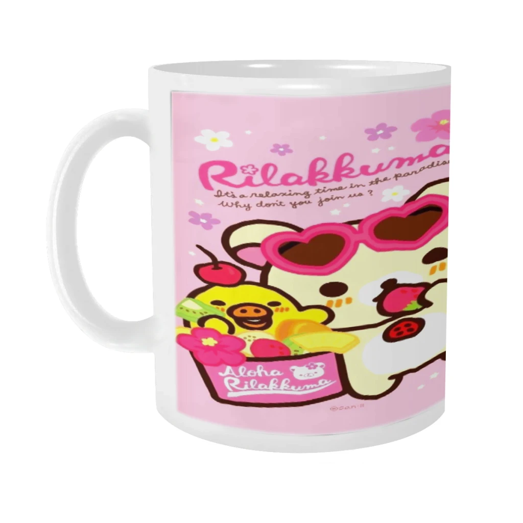 

Rilakkuma Ceramics Coffee Mug Cute Gamer Birthday Gift Back To School Mug