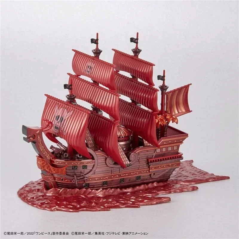 In Voorraad Echte Bandai Een Stuk GRAND SHIP COLLECTIE Rood Haar Piraten Montage Anime Action Figure Model Speelgoed Collectie