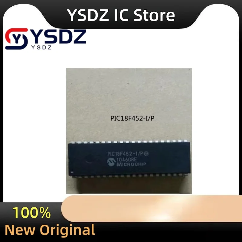 Novo chip microcontrolador PIC18F452-I/P DIP40 em linha