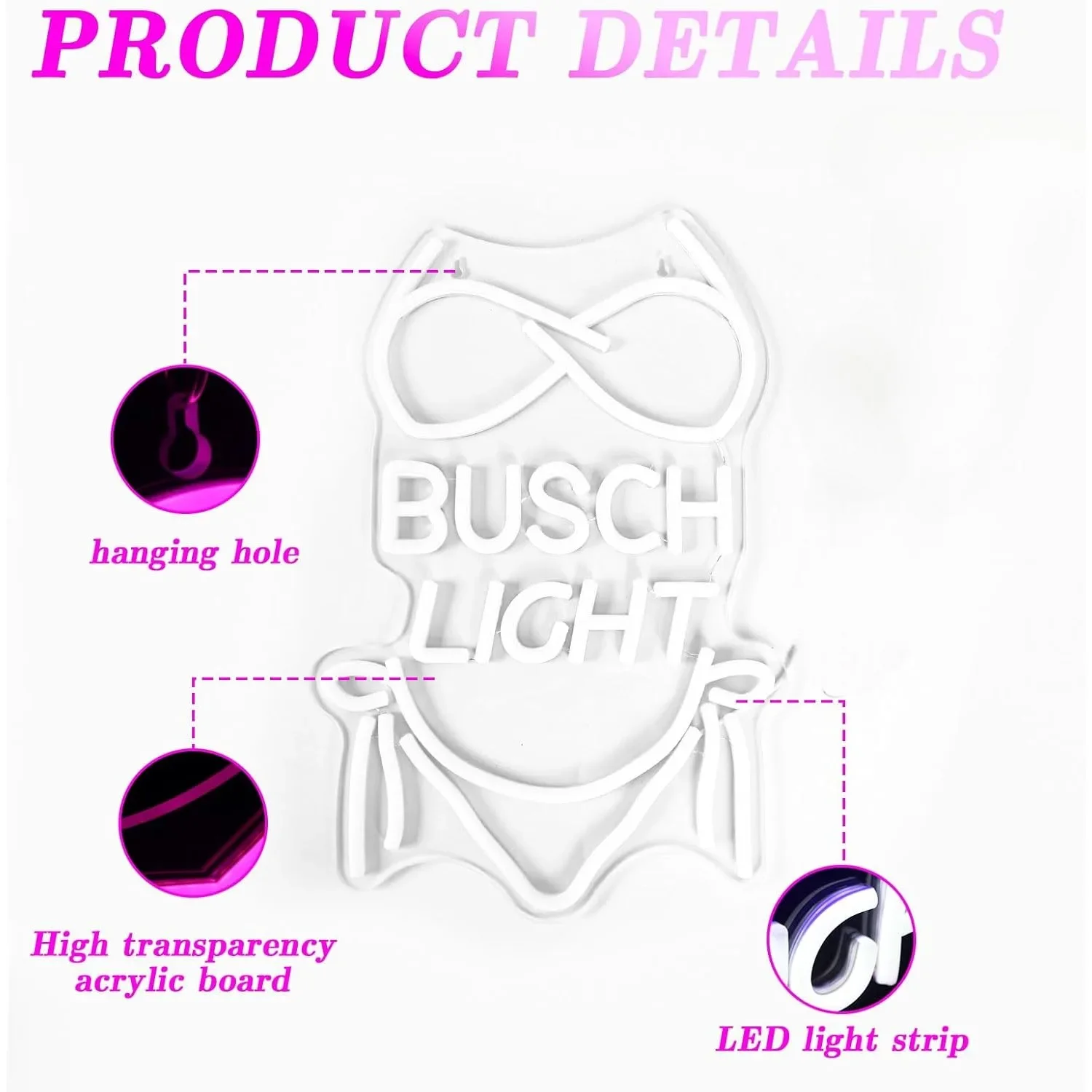 بيكيني ضوء النيون علامات ل جدار ديكور LED أضواء النيون علامات للرجل الكهف ديكور البيرة بار الأعمال مطعم غرفة مكتب حانة الفن