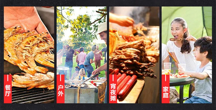 Broiler Commercial Gas Rava Rock Grill Bbq Oven Grill  or Natural Gas Table Top Gas Char