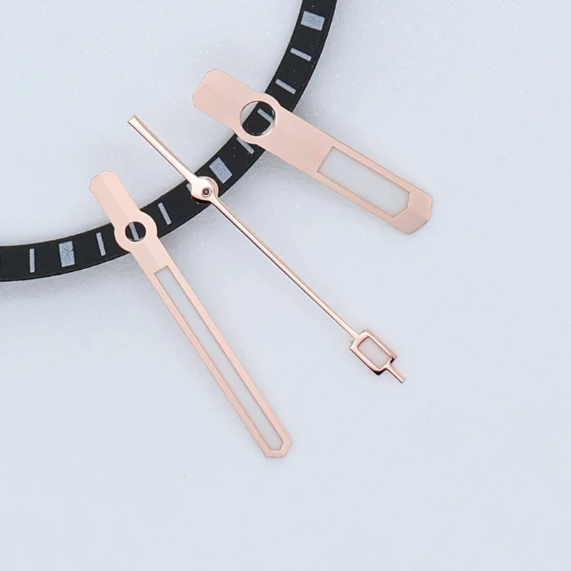 Серебро 62Mas Aiguille, стрелки часов NH35, иглы для дайвинга, C3, указатель люмен для Seiko Mod, запасная часть часов