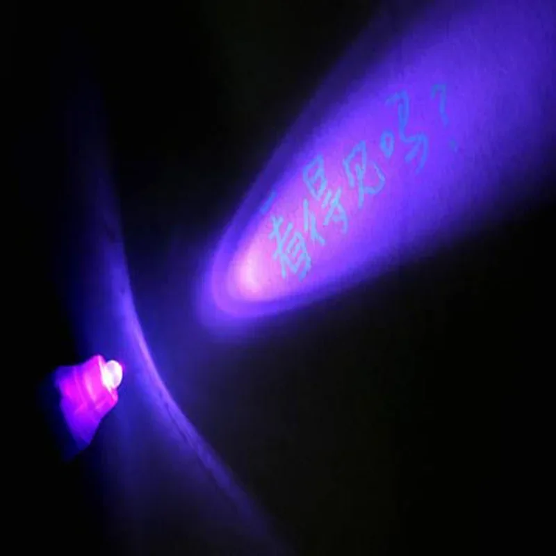 Glowing Light Pen 2-in 1 UV Invisible Ink Multi-function Highlighter Creative Children\'s School Office Stationery Supplies