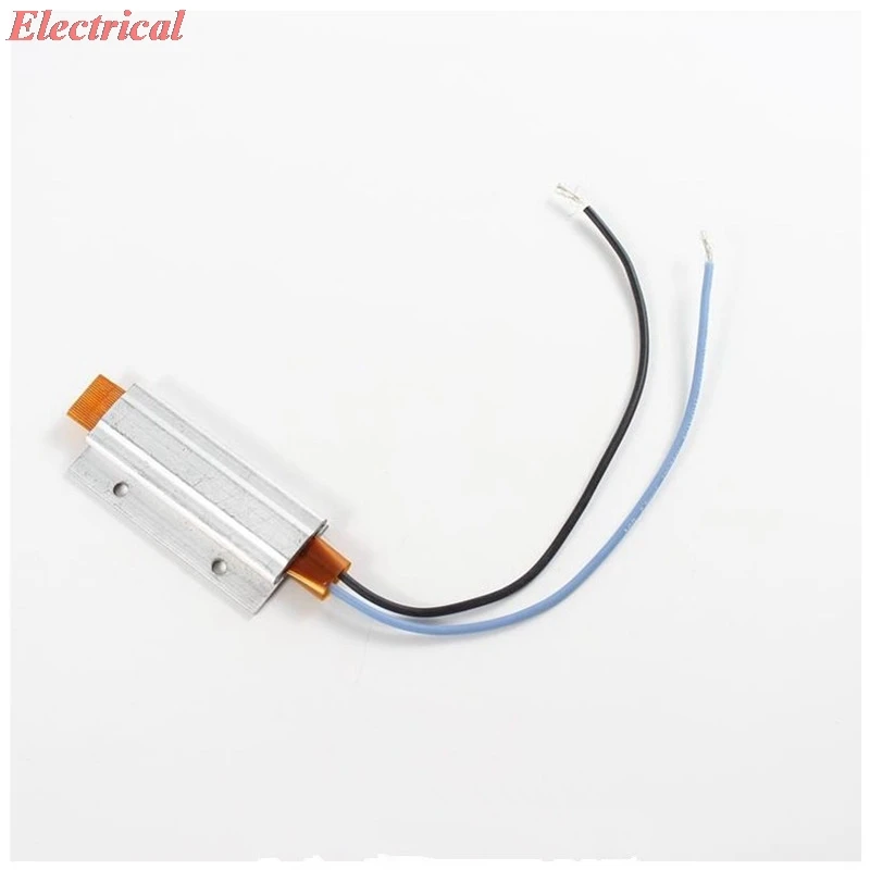 1pc riscaldatore elettrico ad aria a temperatura costante PTC riscaldamento in alluminio per Mini strumento 60*28*7mm 12V 24V 48V 110V 70C 110C 200C