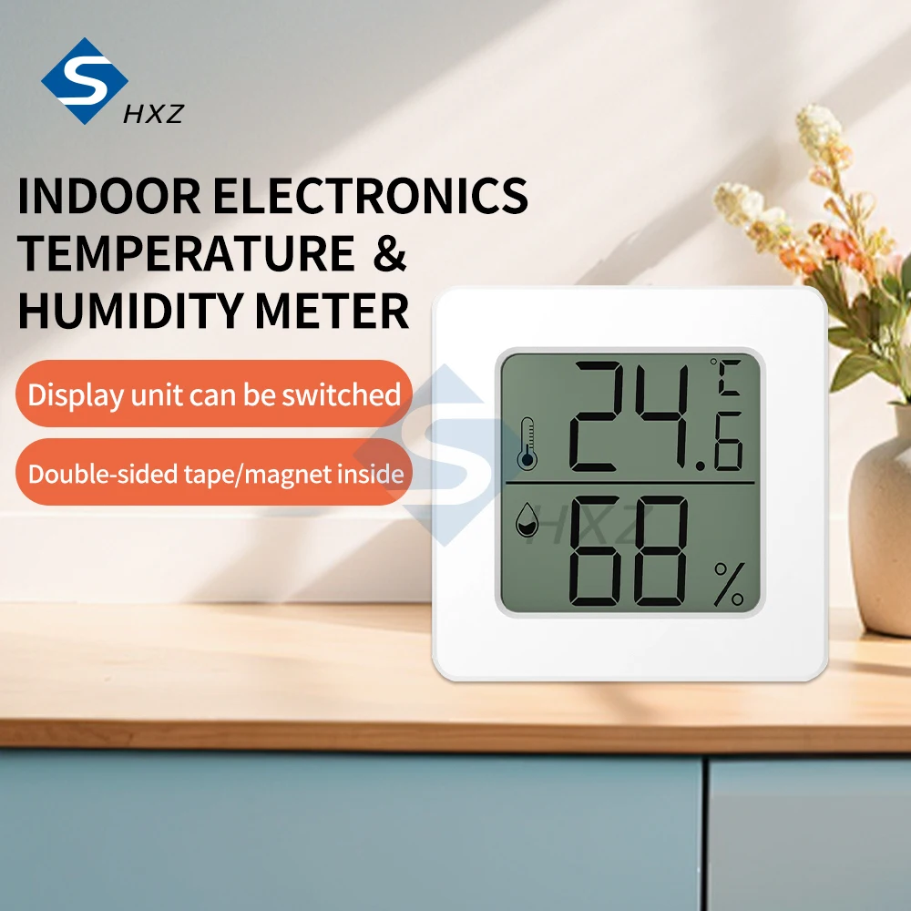 -20℃ ~ 60℃ Electronic Temperature and Humidity Meter Thermo-hygrometer  KD31M Indoor Mini Digital Thermometer for Indoor Room