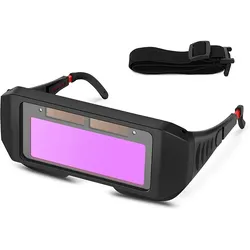 Automatic Dimming Welding Glasses Goggles Labor Protection Welder Burn Welding Two Protection Welding Argon Arc Welding UV