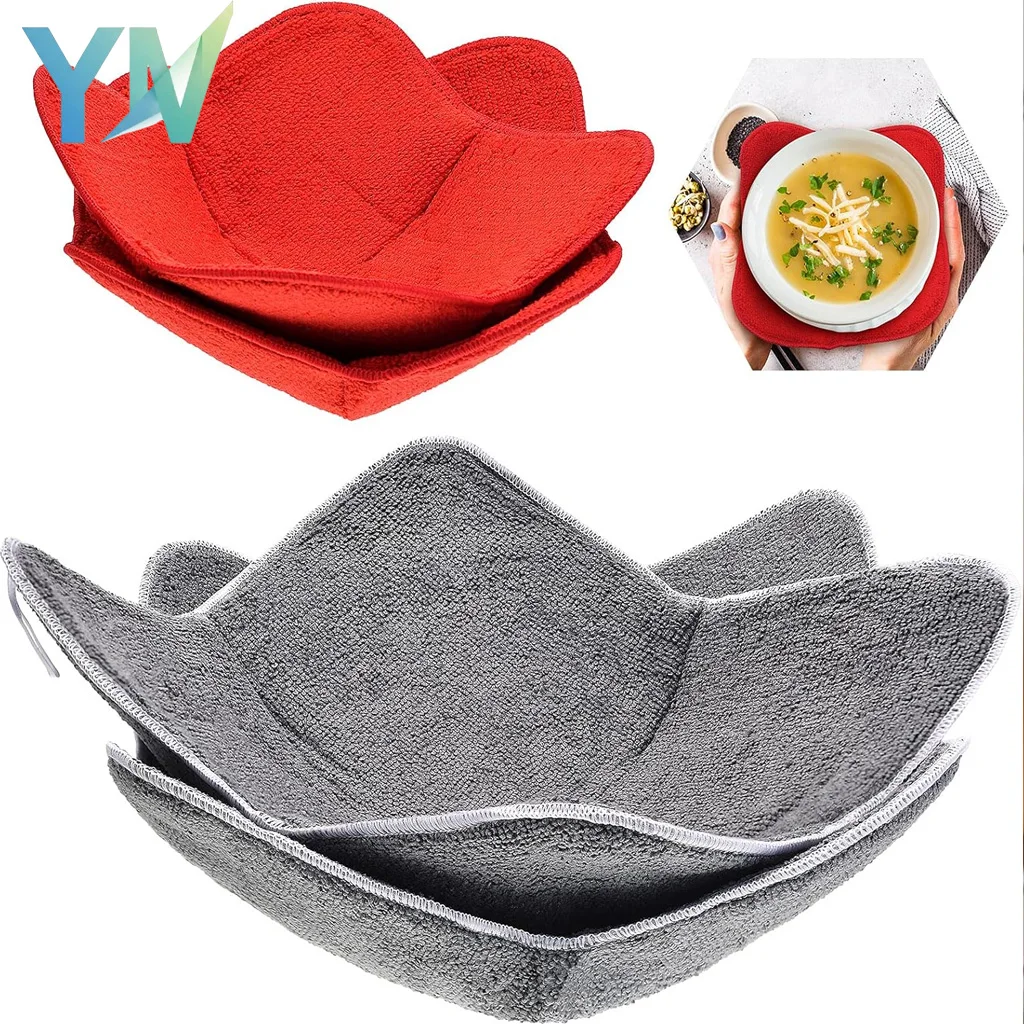 Podkładki pod naczynia odporne na ciepło, bezpieczne w mikrofalówce, izolowane podkładki pod gorące naczynia, antypoślizgowe podkładki pod garnki na stół, mata kuchenna.