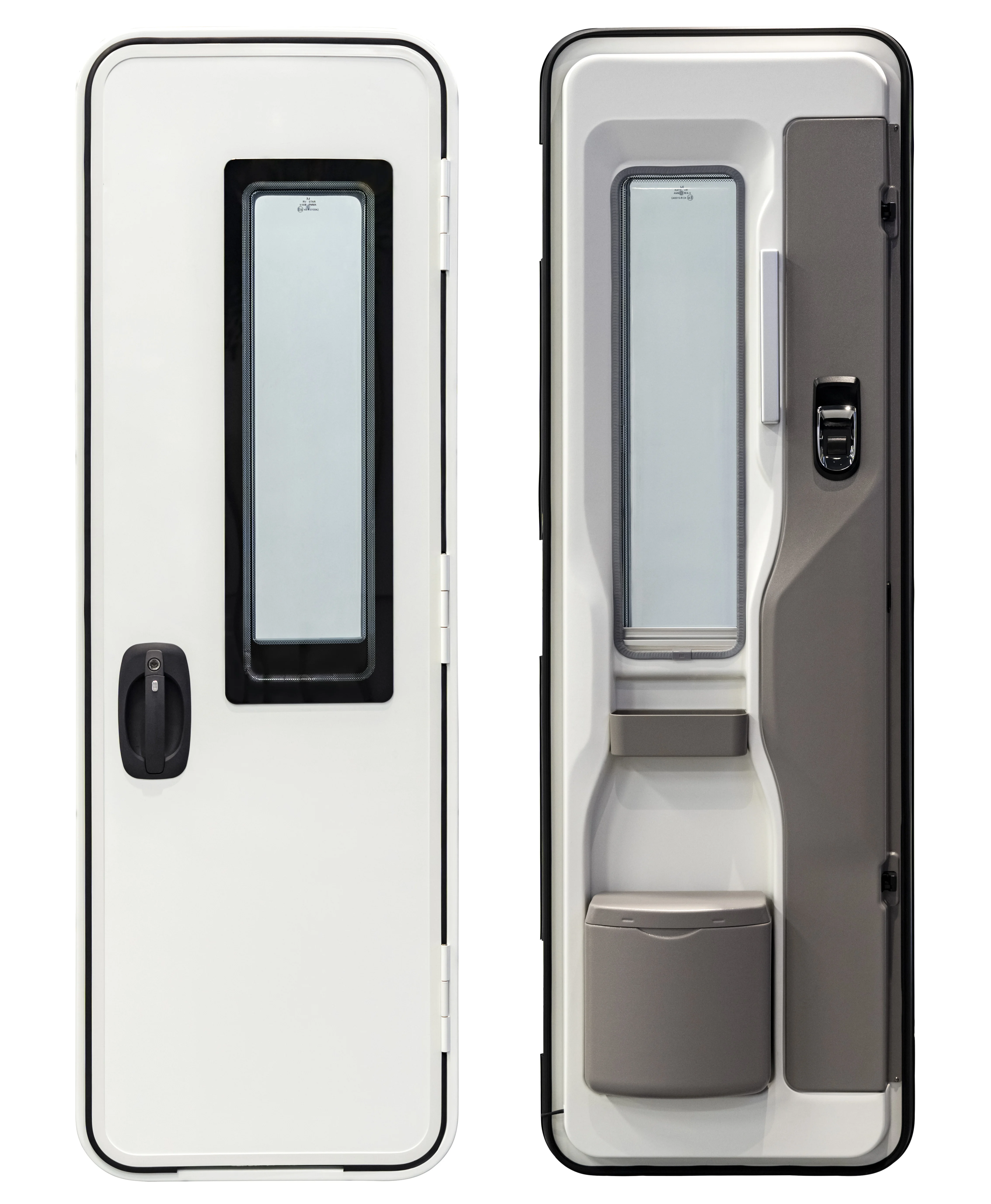 

Mutifunciotnal Powder Coated Aluminium Alloy Frame RV Door 1800*580mm