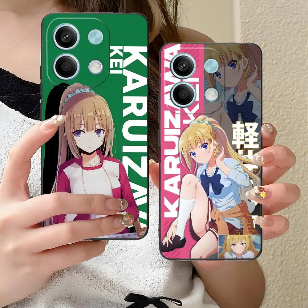 

Classroom Elite Karuizawa Kei Phone Case for Xiaomi Redmi Note 14 13 12 11 A5 3 2 1 Pro Plus 4G 5G Colour Printing Cover Luxury