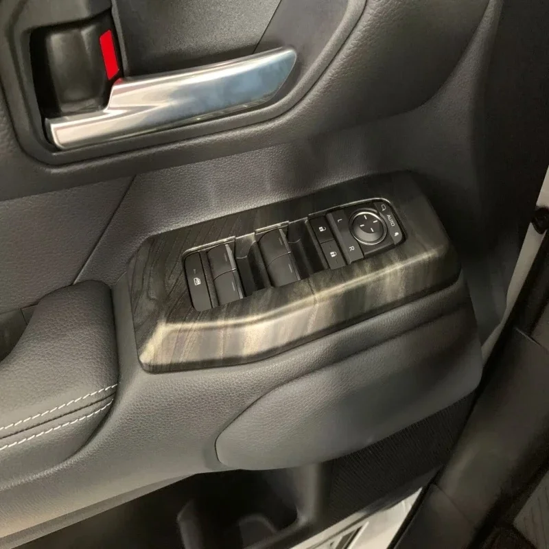 

LHD RHD для Toyota Land Cruiser 250 Prado LC250 2024, аксессуары для интерьера, чаша дверной ручки, панель переключателя окна на руле