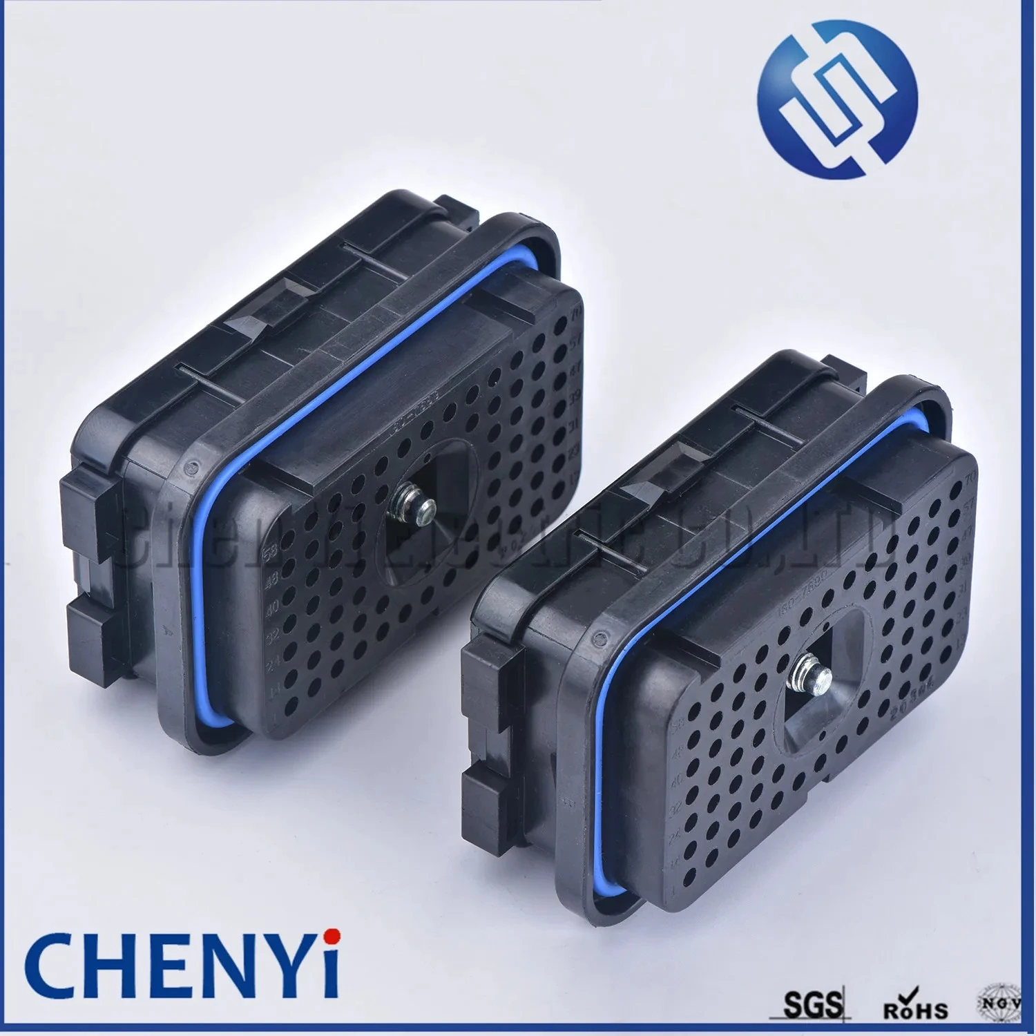 70 Pin Connector Excavator E325/330/345C/D computer board plug ECU connector Accessories 160-7689 160-7690