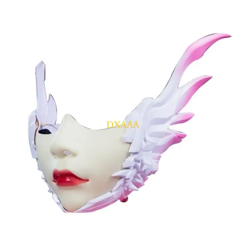 DXAA Halloween halfgelaatsmasker Mechanisch masker Maskeradeaccessoire voor heren Dames