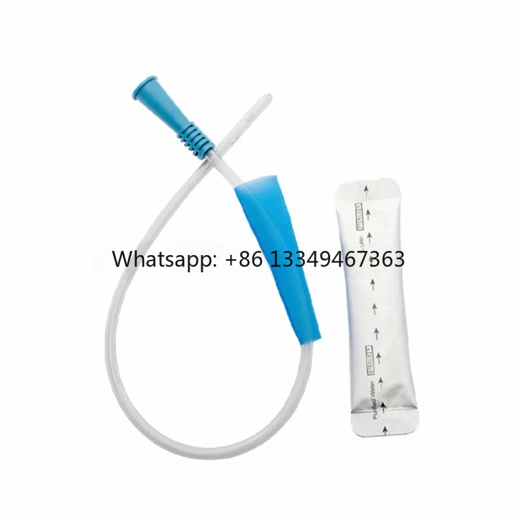 Pediatric Medical Device One Way Sterile 6fr PVC Nelaton Catheter With Hydrophilic Coated