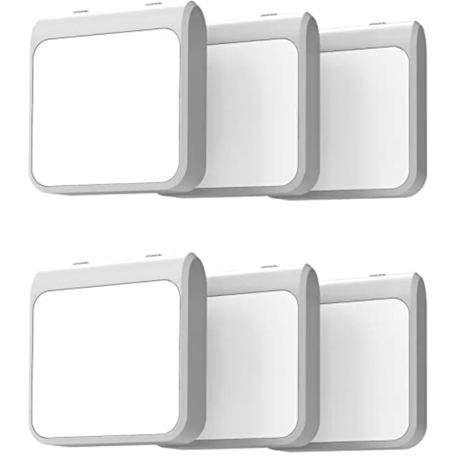 

Plug-in Led Night Light with Auto Dusk to Dawn Sensor, Adjustable Brightness and Color, Warm White, Cool White Lights for Bathr