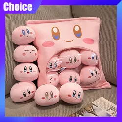 Anime Kirby Plush Pudding Candy Bag Kawaii Cute Mini Pink Plush Dolls Stuffed Pillow Room Decor Peluche Xmas Birthady Gifts Kids