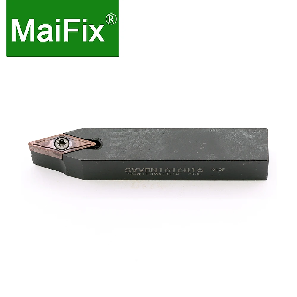 Maifix 1pcs SVVBN 1212 SVVBN1616 SVVBN2020 SVVBN2525 External Turning Tool SVVBN Cutter Bar CNC Lathe Bar Turning Holder