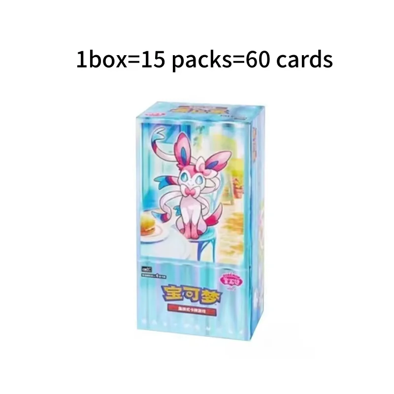 Op voorraad 100% originele echte PokéM0n Trading Ptcg-kaart verzamelde Gem Bag-serie Verzamel gevechtskaarten Verjaardagscadeaus