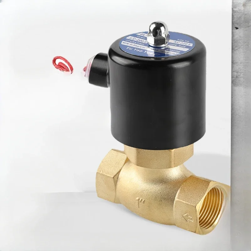 

Normally closed high-temperature and high-pressure steam flange solenoid valve, brass wire buckle, corrosion-resistant