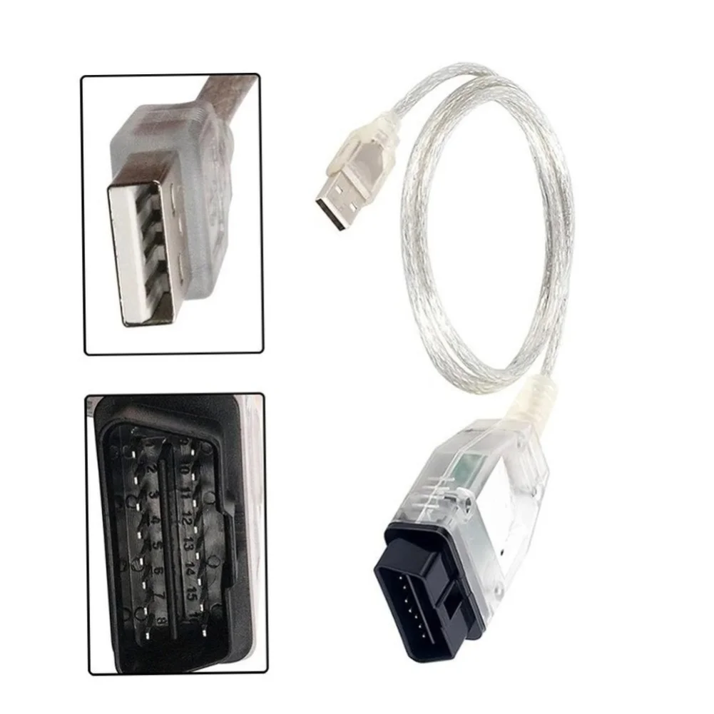 Diagnostic Cable J2534 V18.00.008 For Toyota For OBD2 Scanner Interface Compatible For TIS OEM Software FT232RQ Chip