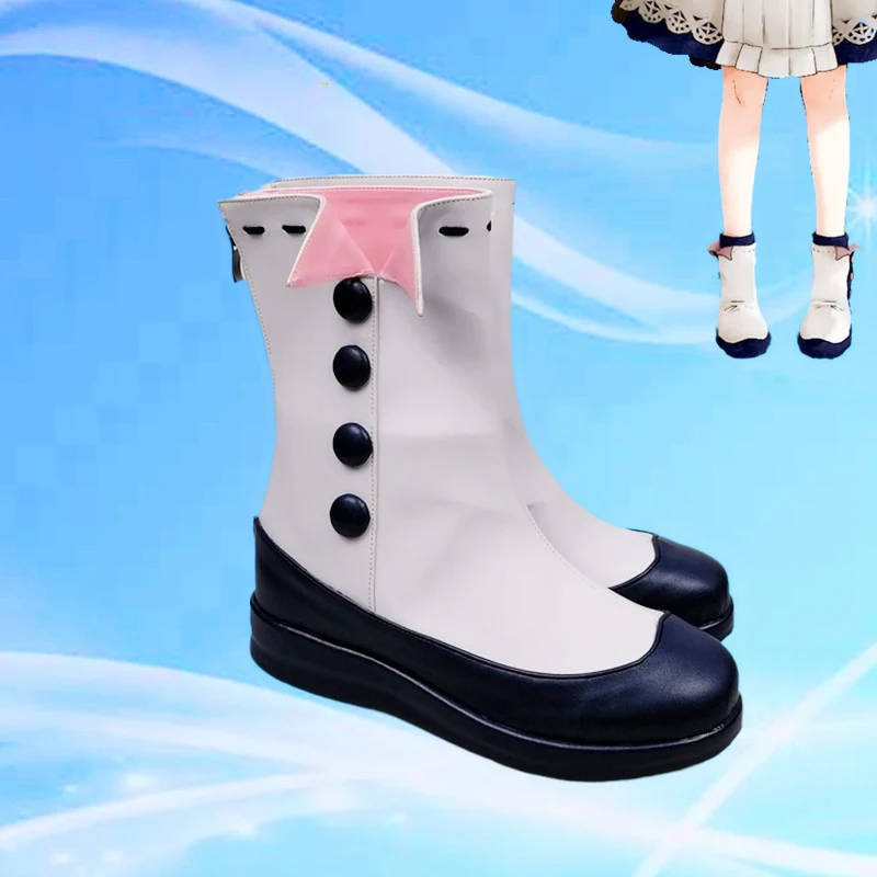 Cosplay Shoes Boots Anime Shadows House Emilico  Halloween Party Costume Accessories Custom Made