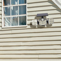 Wall Lamp Outdoor Lights ABS Material Weatherproof Solar Powered Human Body Induction Energy Saving Yard Garden Street Lighting