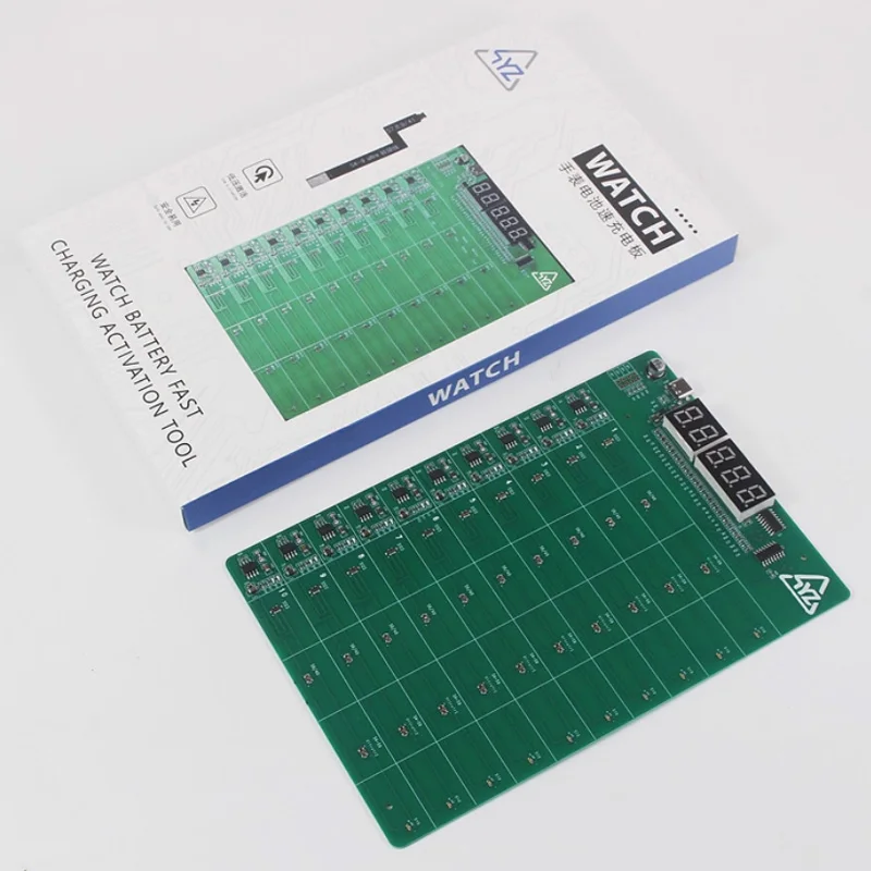 XYZ Fast Charging Activation Board for Apple Watch S1~S10/Ultra 1/Ultra 2 with 10-Channel Voltage Display & Reverse Protection