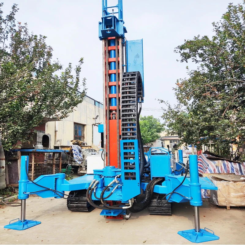 High Quality Diesel Hydraulic Crawler Jet Grouting Earth Anchor Drilling Rig Machine for Railway Highway Bridge Foundation Drill