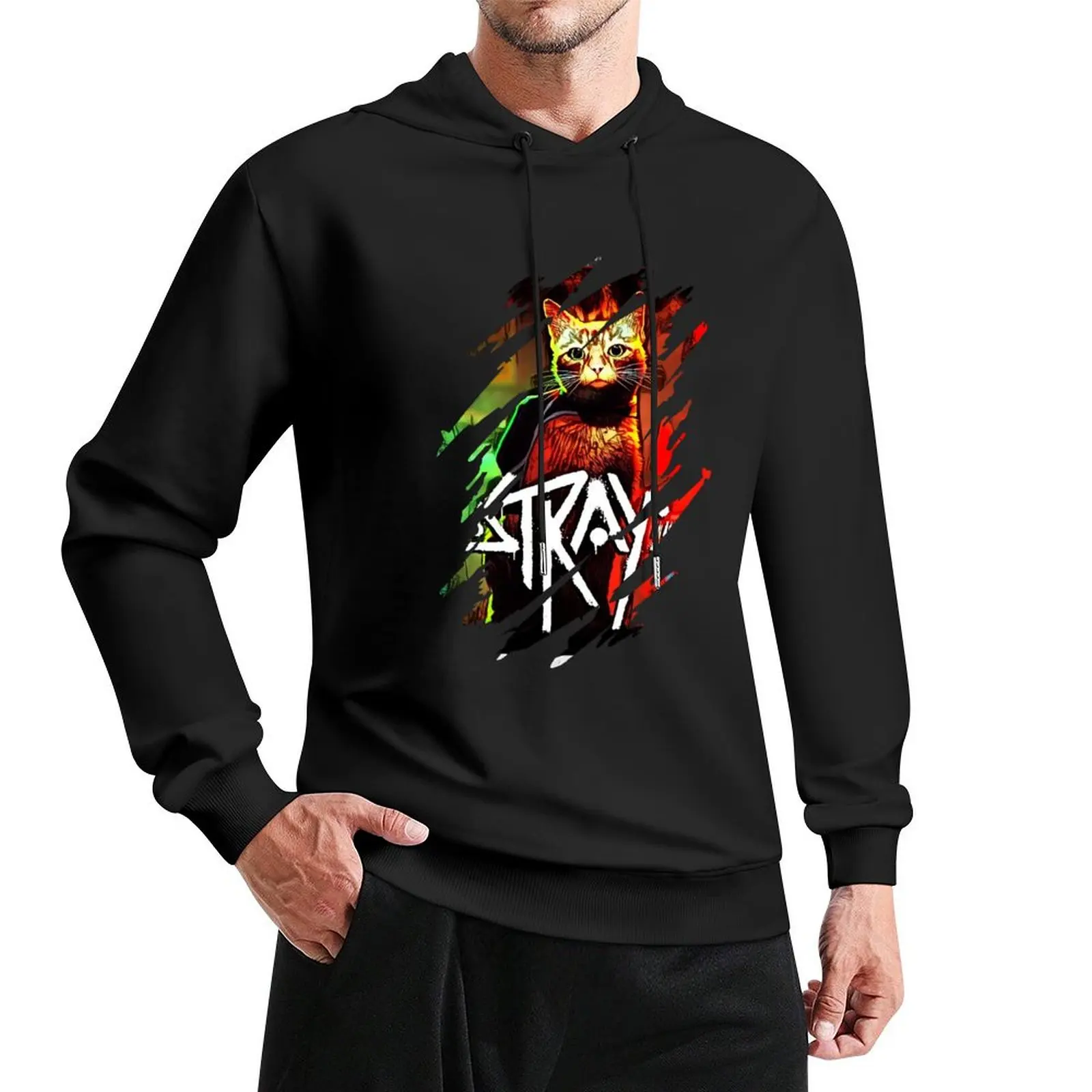 

Stray Game, Cool Design Pullover Hoodie clothes for men mens clothes streetwear men new in hoodies
