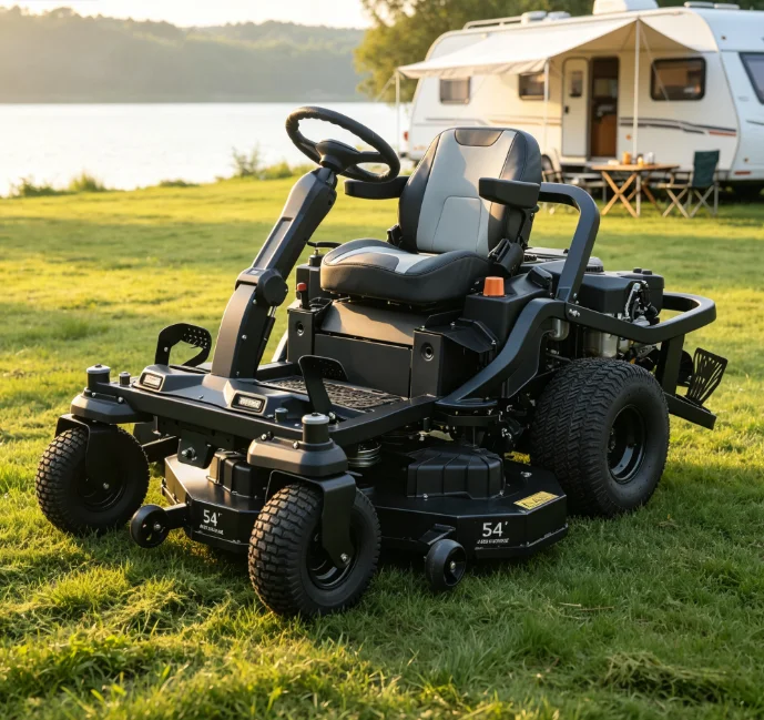 Heavy Duty Remote Control Lawn Mower with 1000mm Cutting and 4x4 Crawler for Slopes Remote Control Lawn Mower