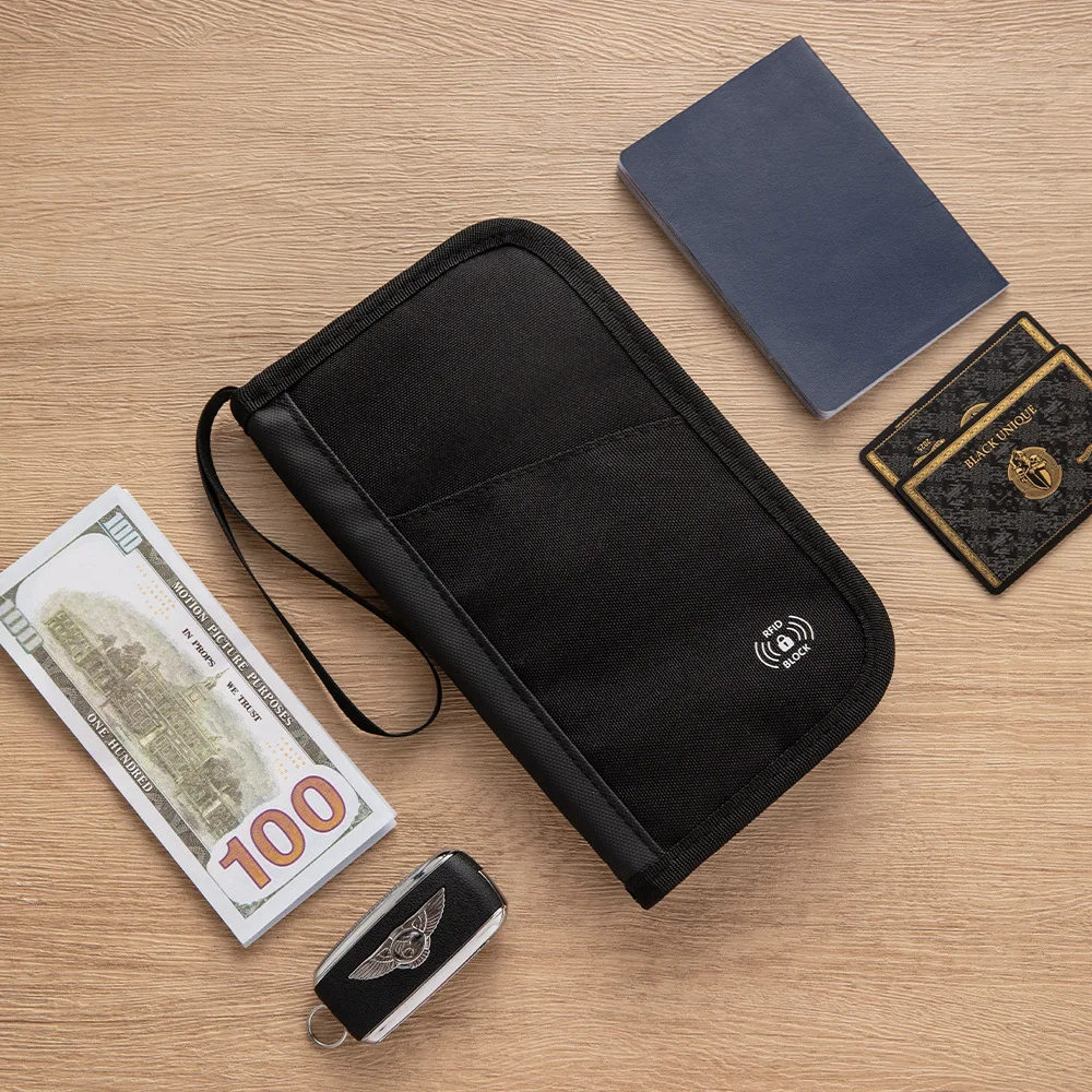 anti-theft-rfid-passport-holder-travel-portable-large-capacity-storage-bag-waterproof-boarding-pass-clip-document-bag-travel