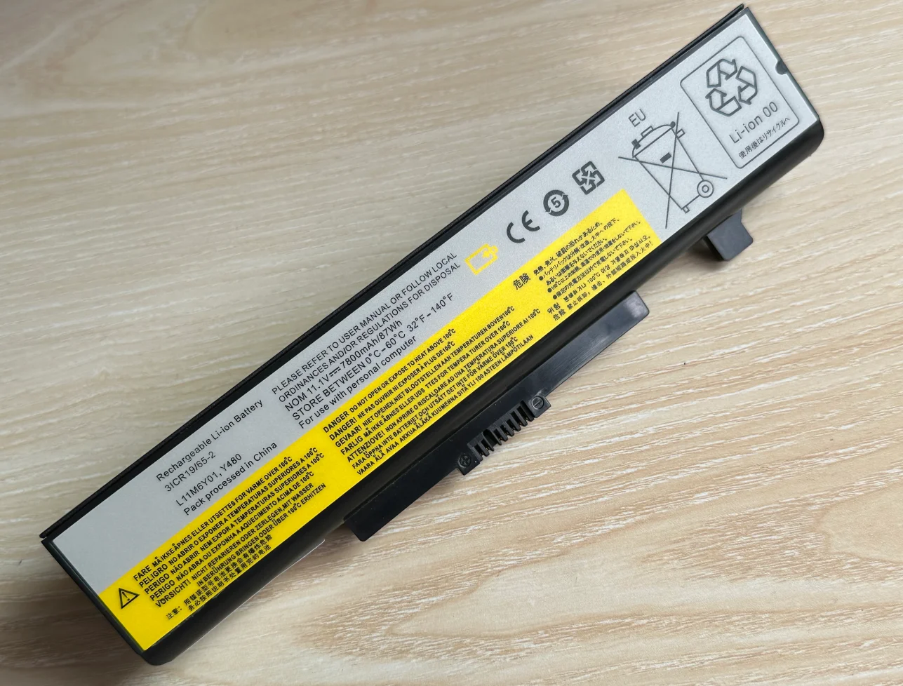 6600mAh 9 Cells laptop battery for LENOVO G500 Y485N Series IdeaPad G580 Y580 Y480 Z480 Y580N